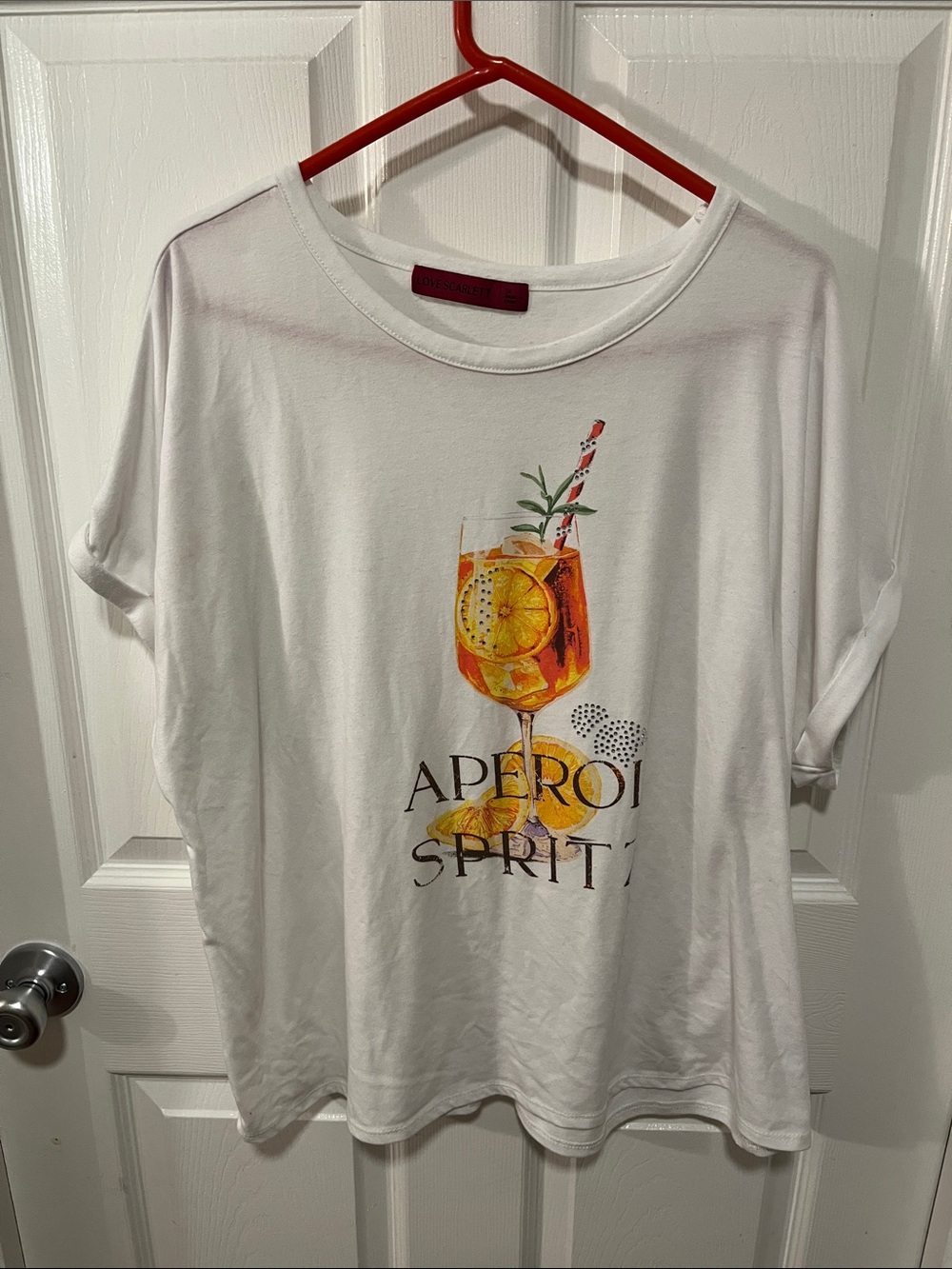 Aperol Spritz Graphic Tee - White